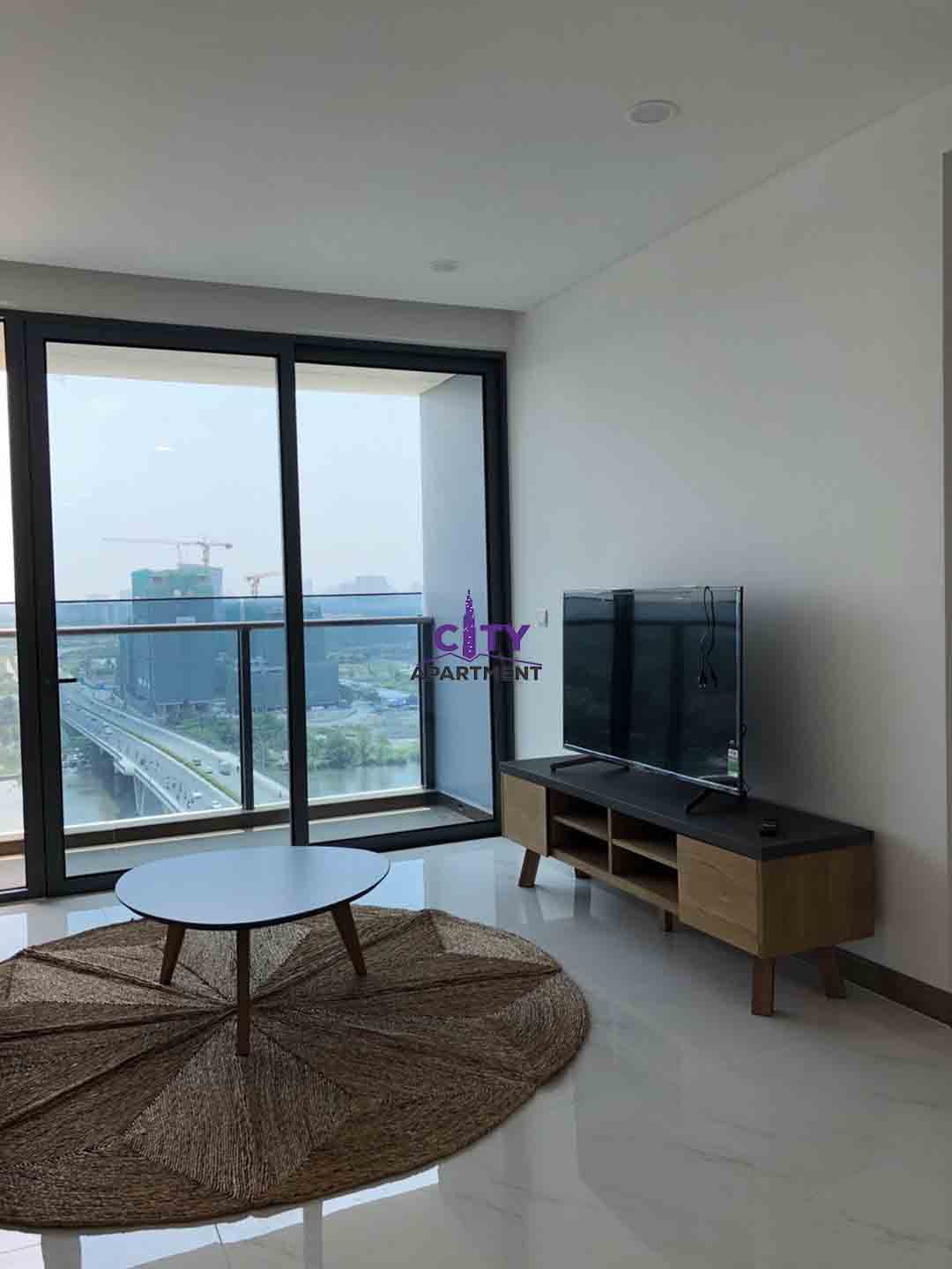 Cho thuê căn hộ Sunwah Pearl - Tháp Silver House - 3 Phòng Ngủ - 46tr - Full Nội Thất