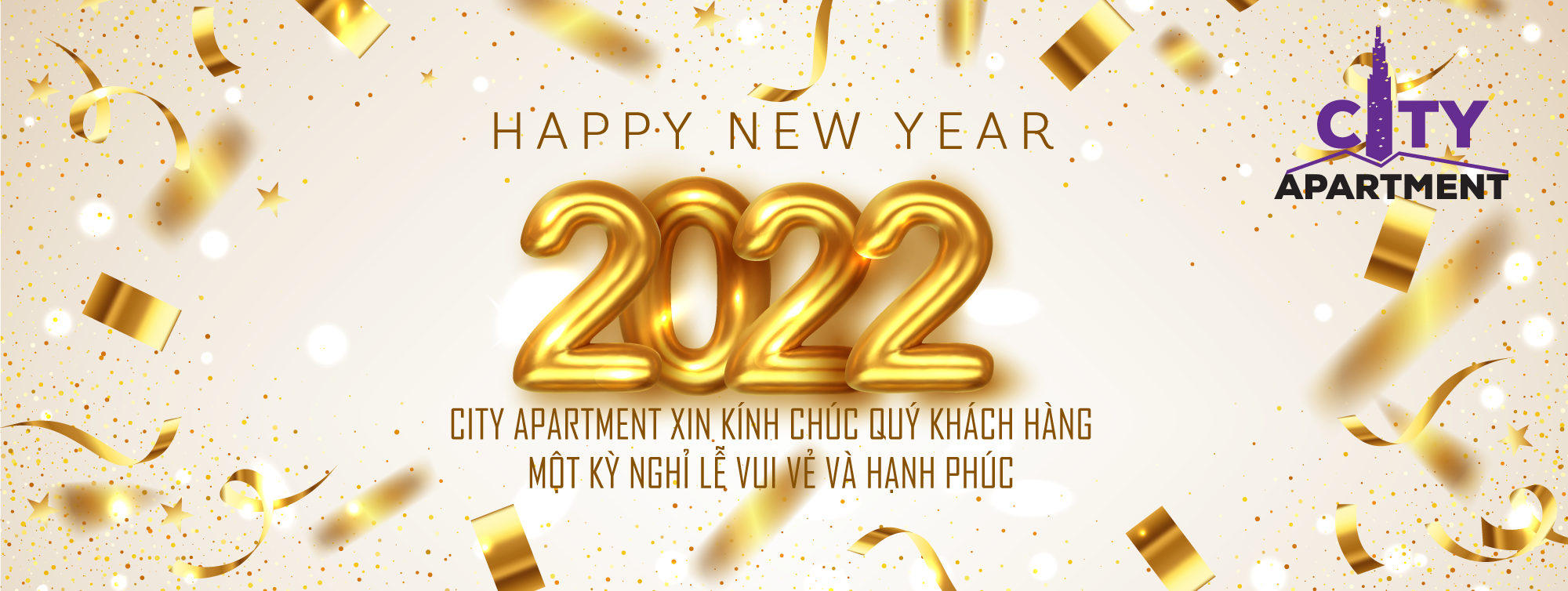 Thư chúc mừng năm mới 2022 – City Apartment